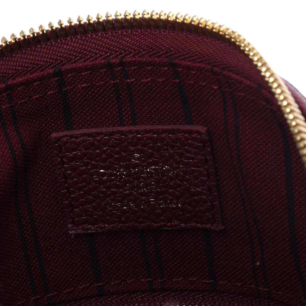 Louis Vuitton Speedy Bandouliere Bag Monogram Empreinte Leather 25