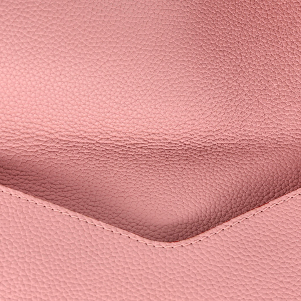 Louis Vuitton Double V Handbag Calfskin with Monogram Canvas