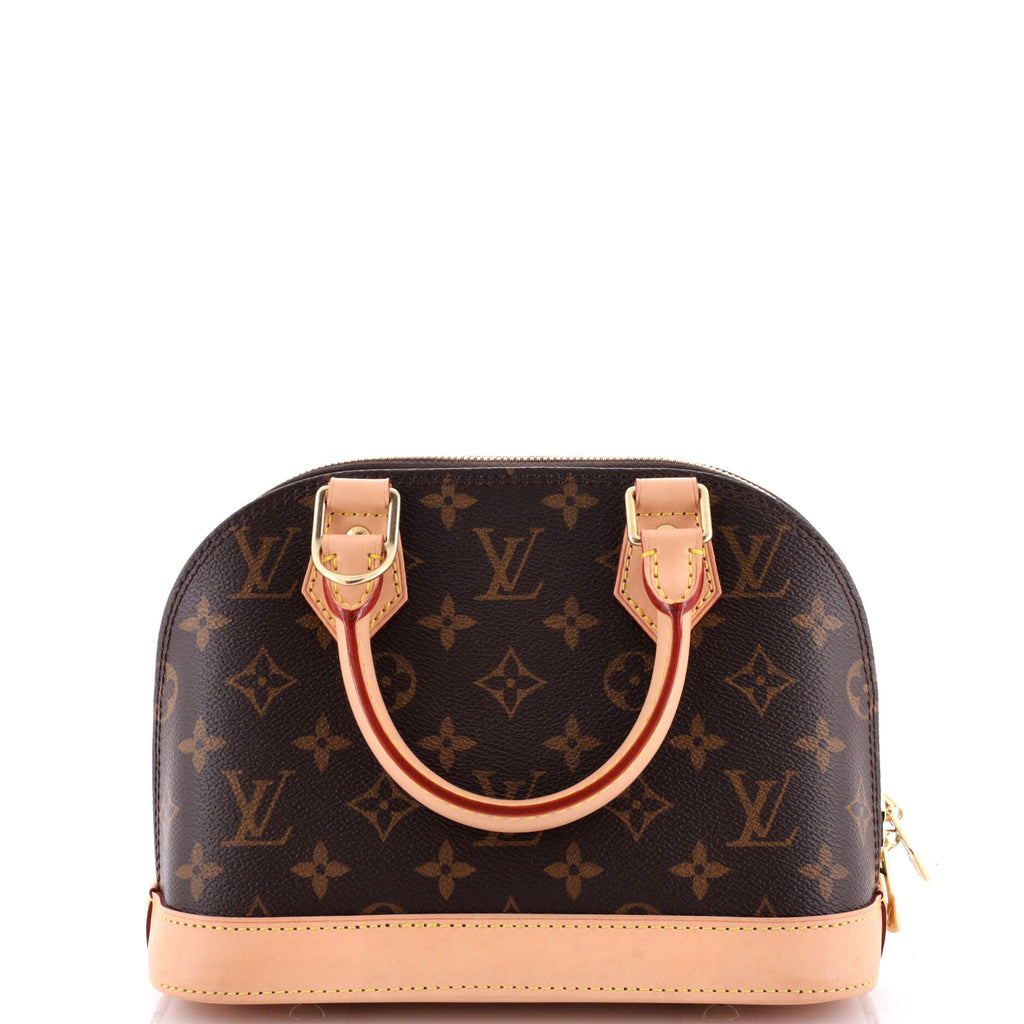 Louis Vuitton Alma Handbag Monogram Canvas BB