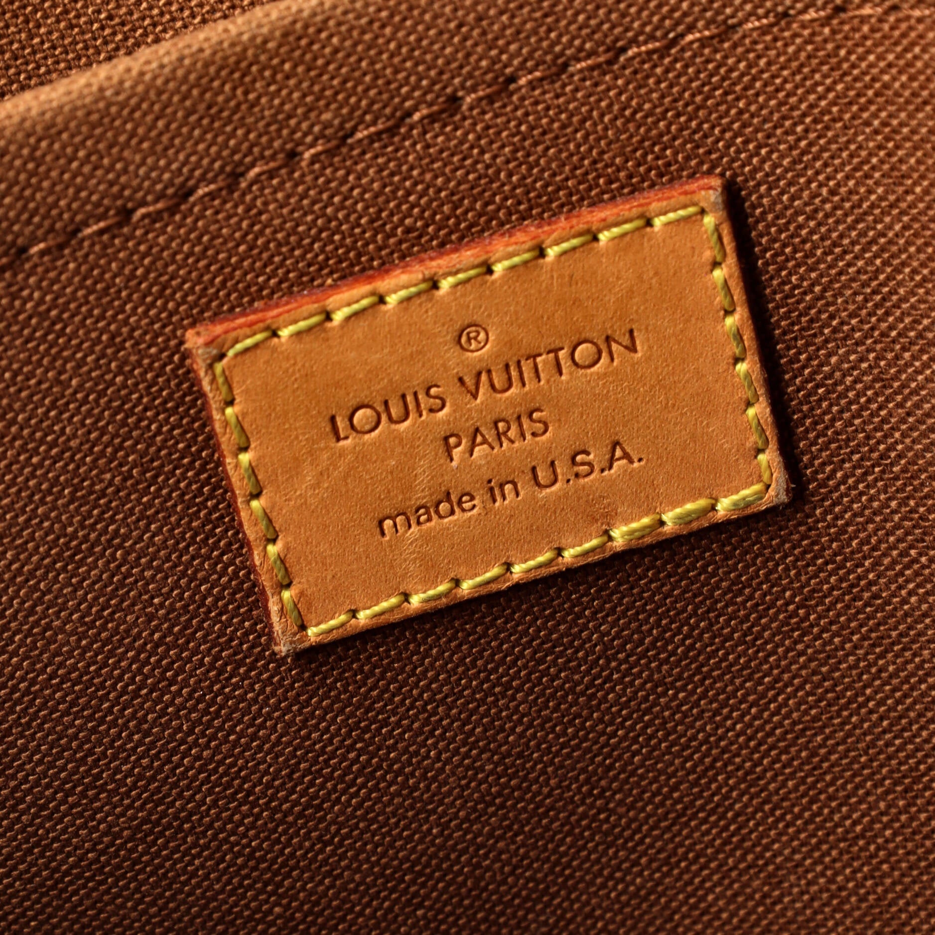 Louis Vuitton Popincourt Handle Bag Monogram Canvas