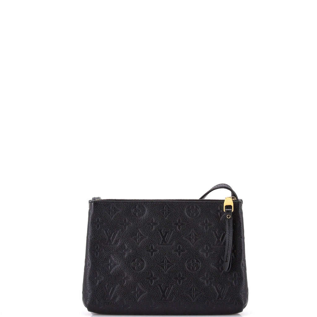 Louis Vuitton Twice Handbag Monogram Empreinte Leather
