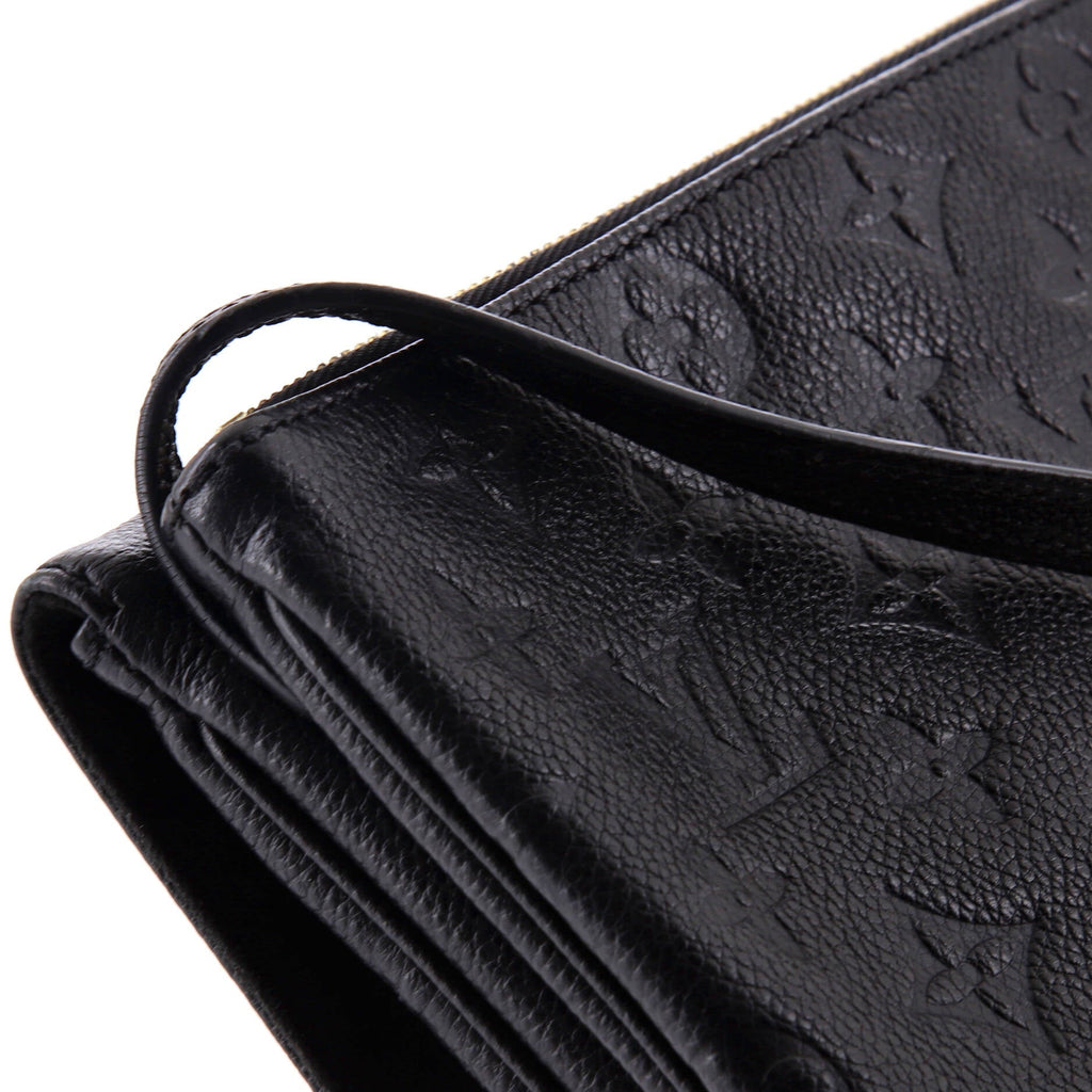 Louis Vuitton Twice Handbag Monogram Empreinte Leather