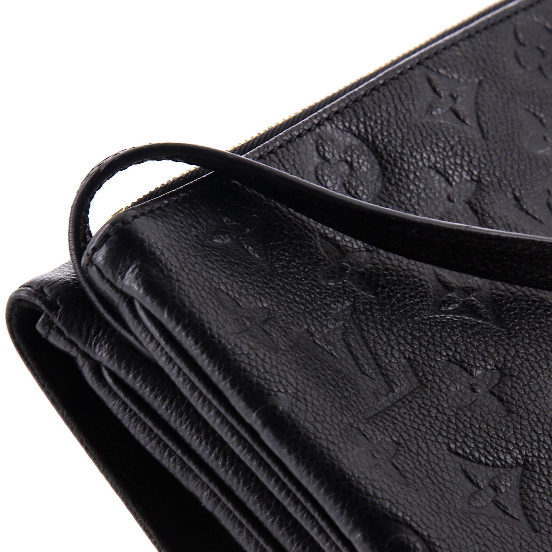 Louis Vuitton Twice Handbag Monogram Empreinte Leather