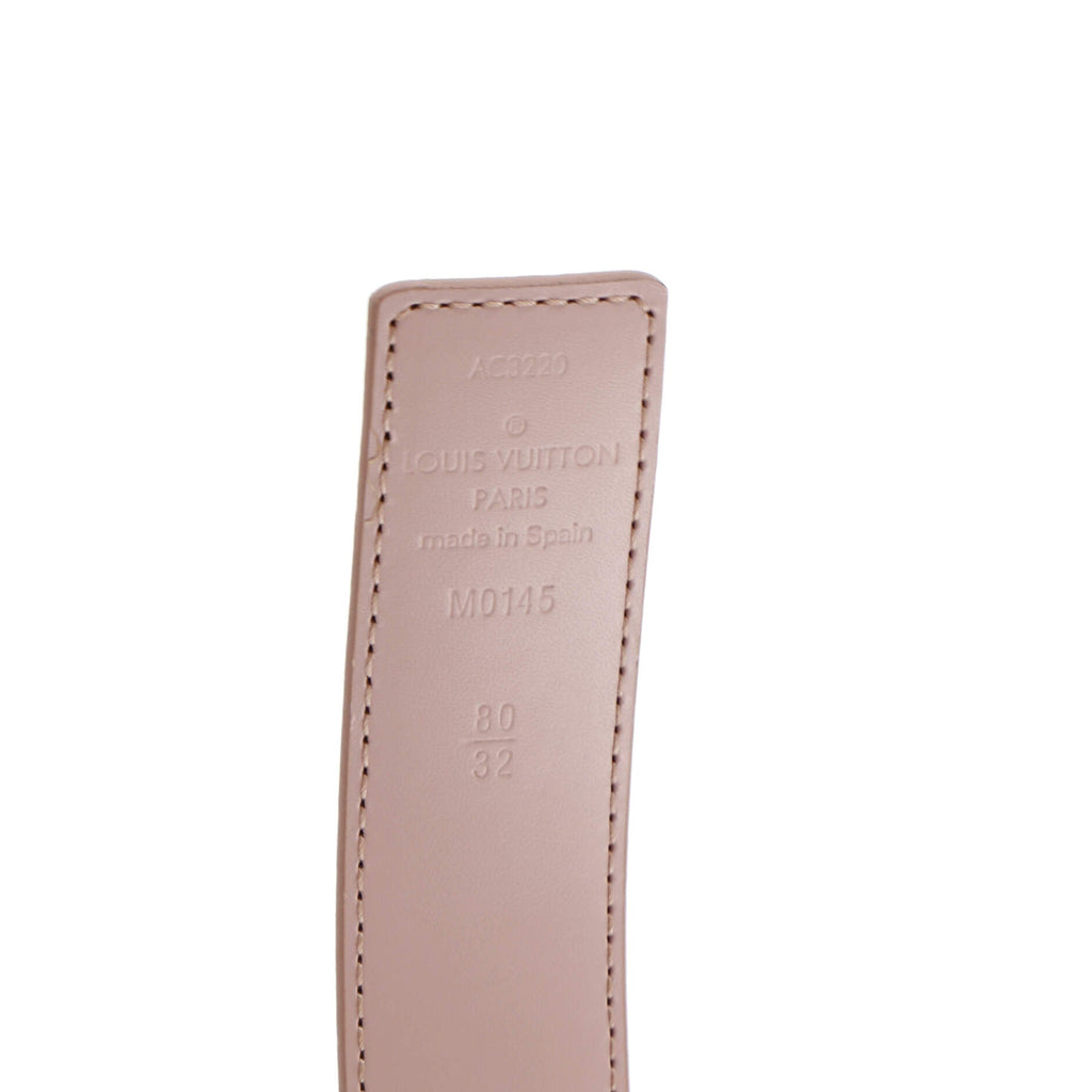 Louis Vuitton LV Initiales Belt Damier Thin 80