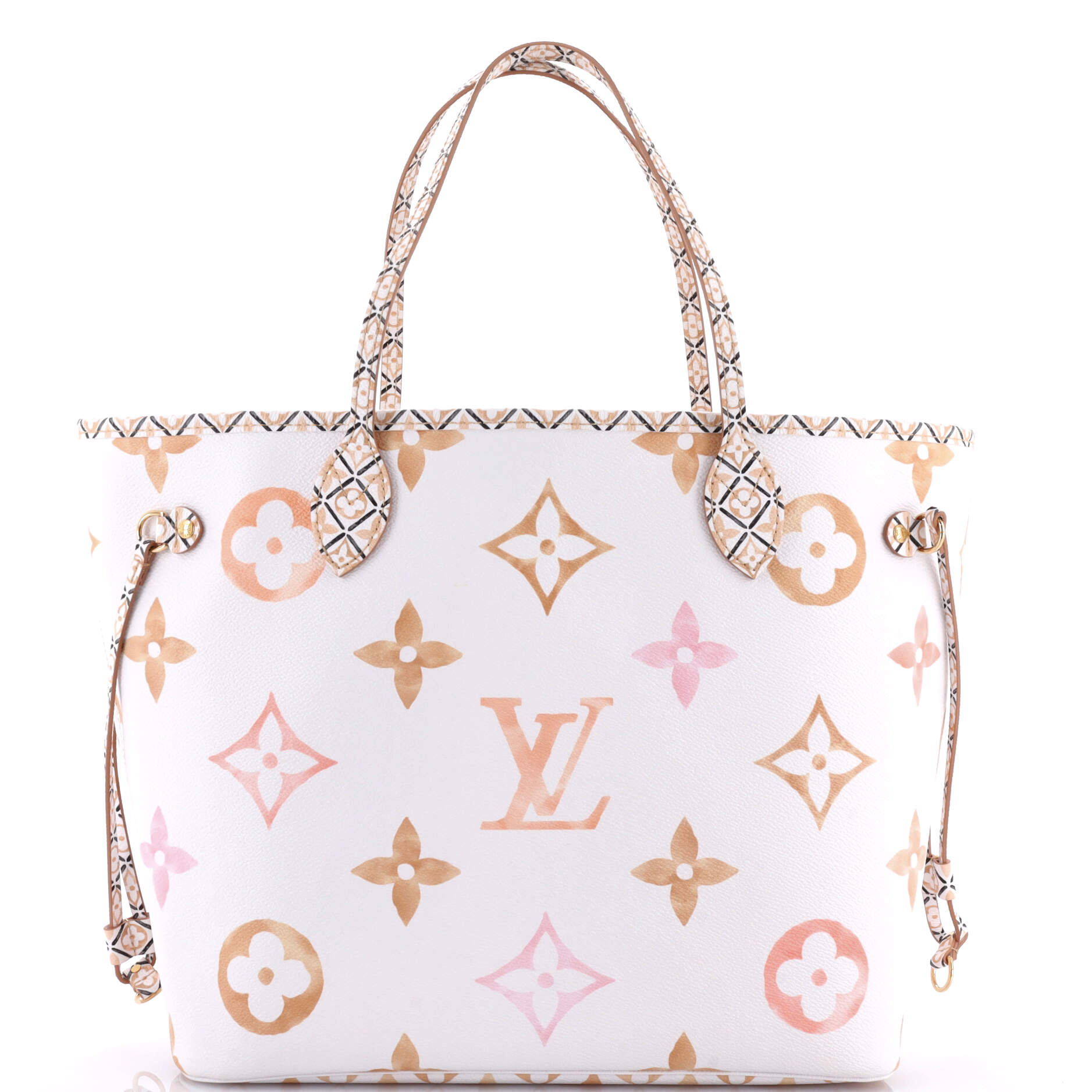 Louis Vuitton Neverfull NM Tote By The Pool Monogram Watercolor Giant MM