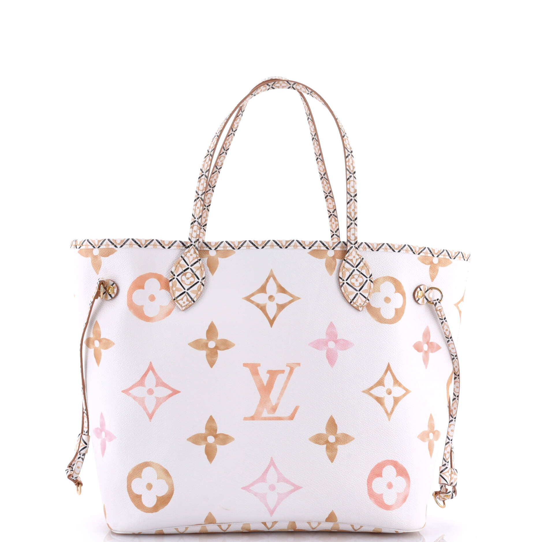 Louis Vuitton Neverfull NM Tote By The Pool Monogram Watercolor Giant MM