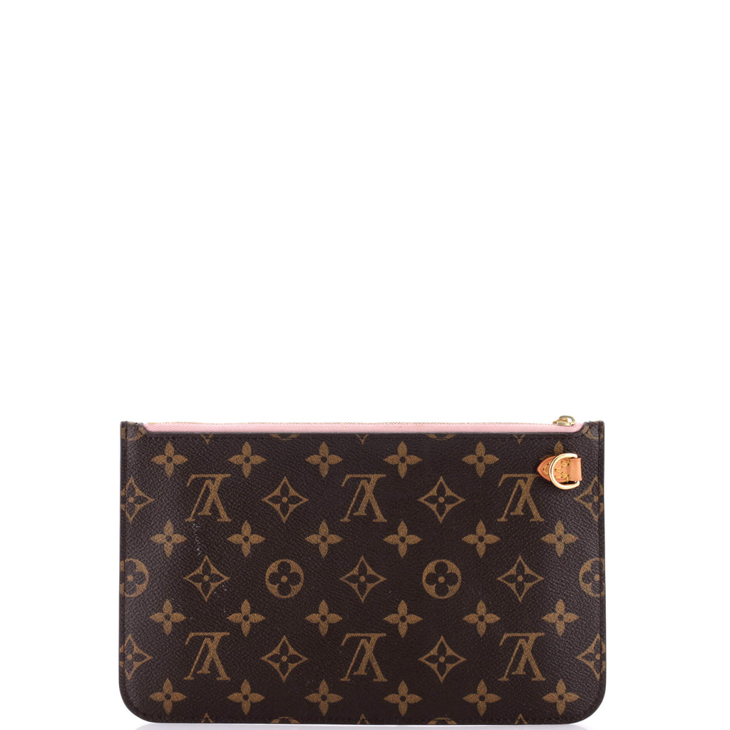 Louis Vuitton Neverfull Pochette Monogram Canvas Large