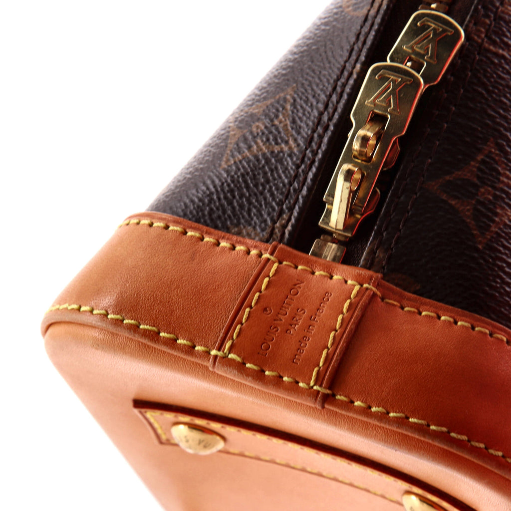 Louis Vuitton Alma Handbag Monogram Canvas BB