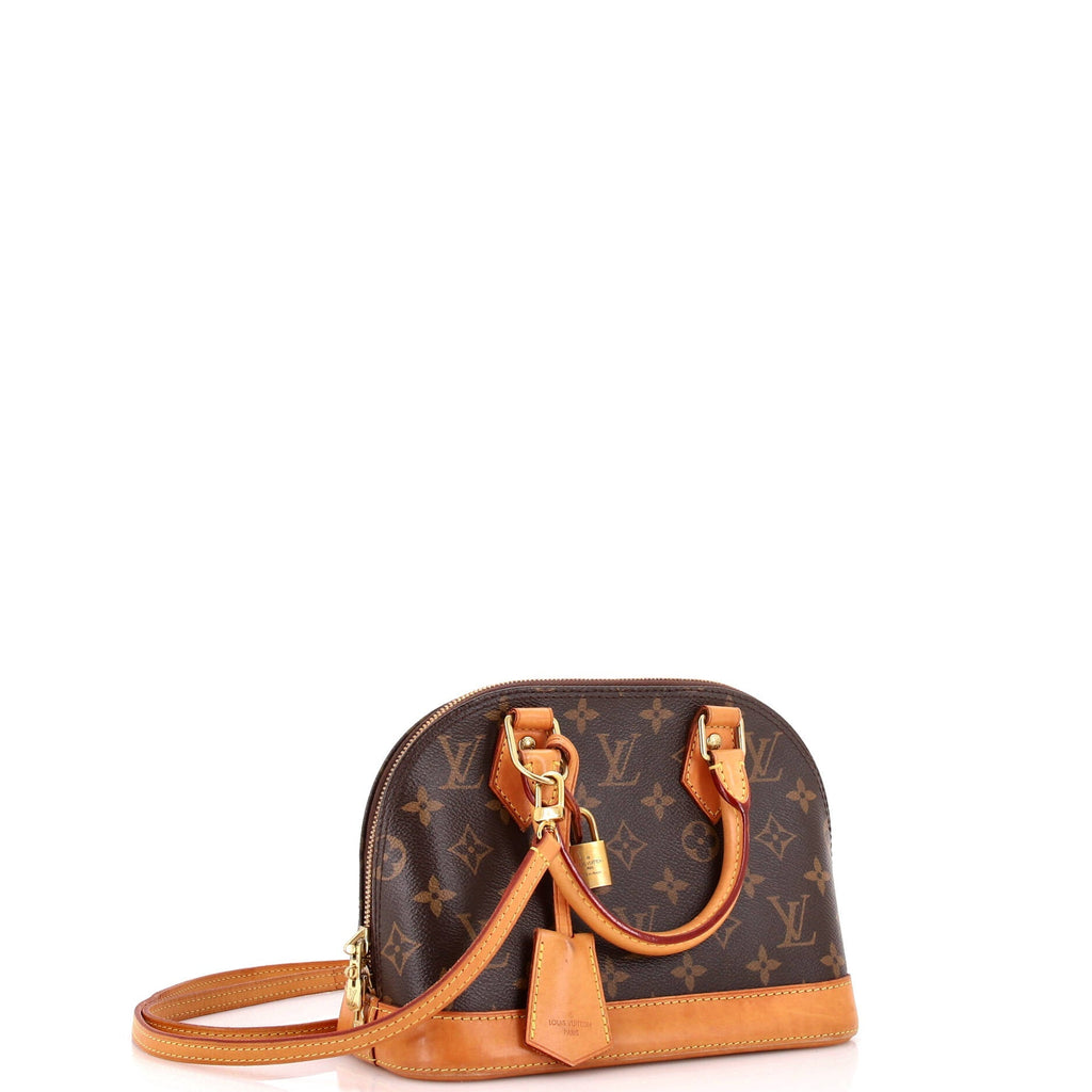 Louis Vuitton Alma Handbag Monogram Canvas BB