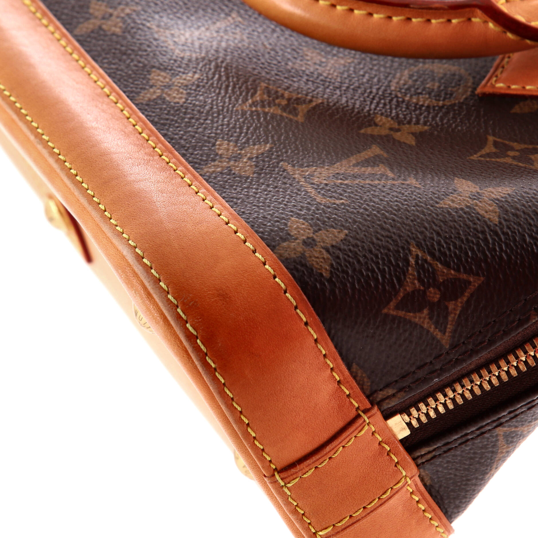 Louis Vuitton Alma Handbag Monogram Canvas BB
