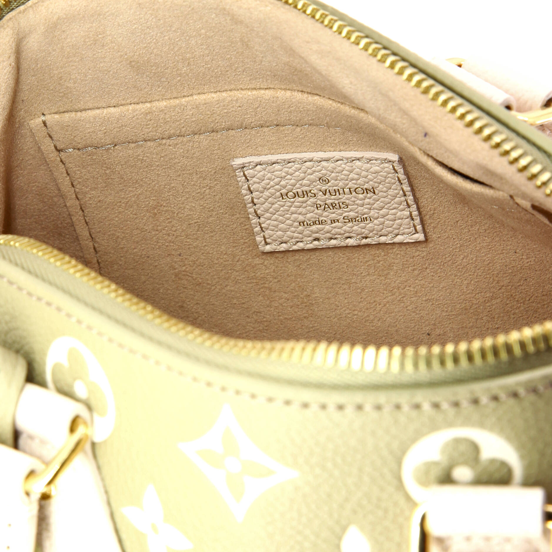 Louis Vuitton Speedy Bandouliere Bag Spring in the City Monogram Empreinte Leather 20
