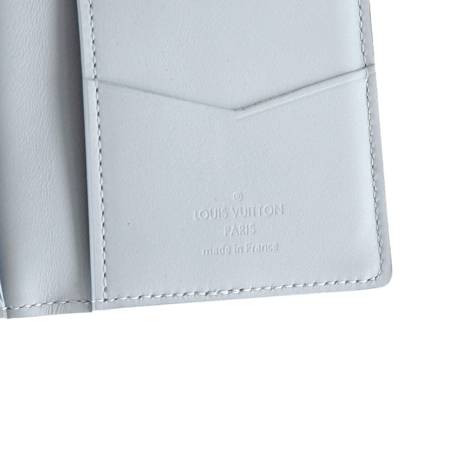 Louis Vuitton Pocket Organizer Logo Embossed XL Epi Leather