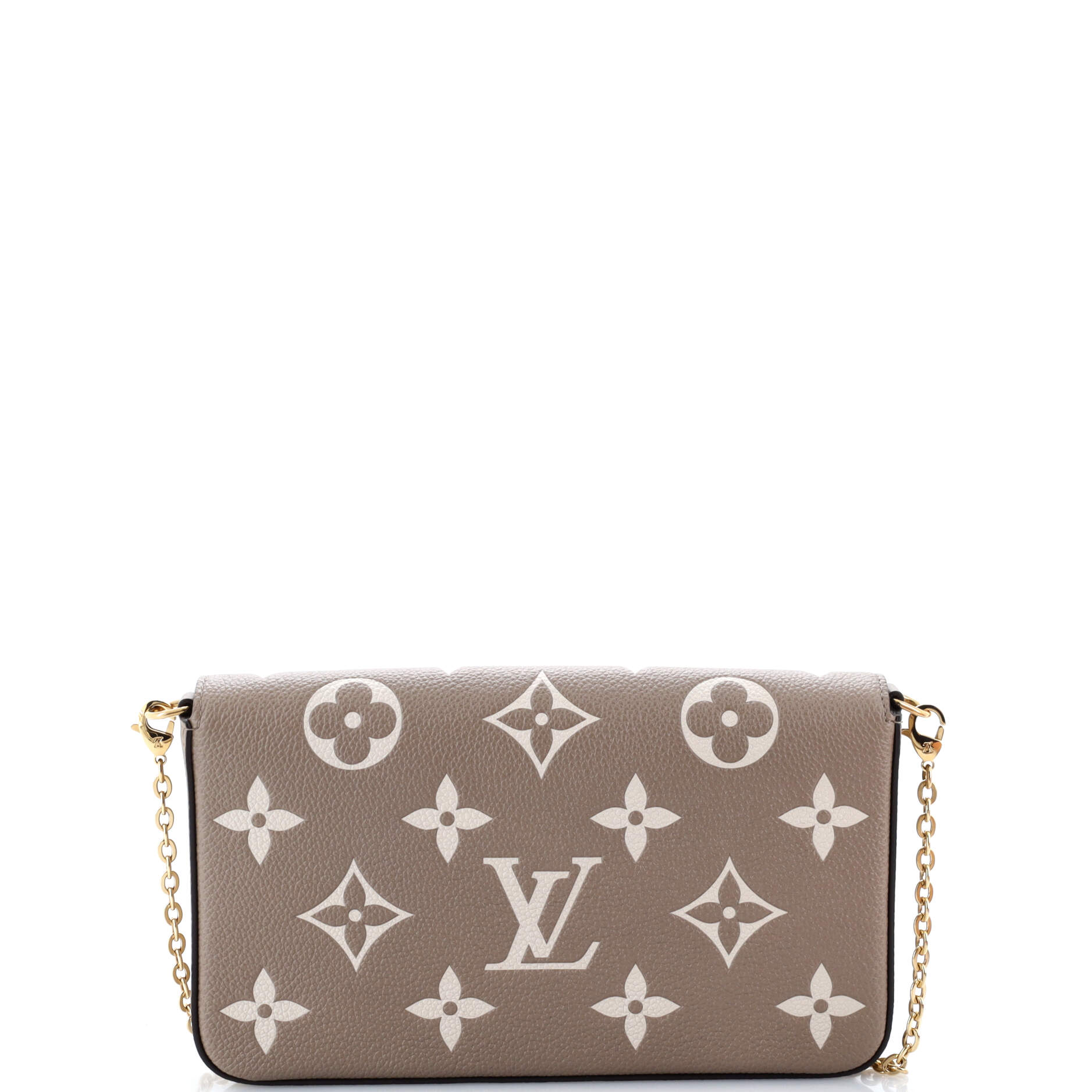 Louis Vuitton Felicie Pochette Bicolor Monogram Empreinte Giant