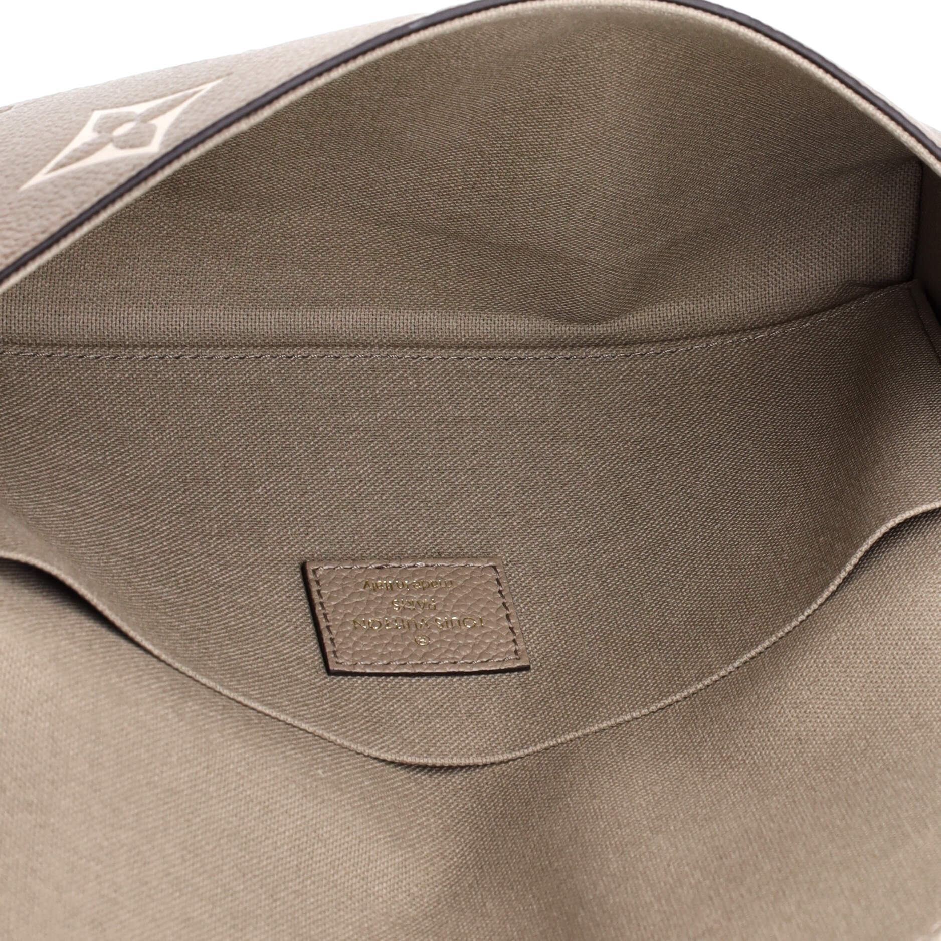 Louis Vuitton Felicie Pochette Bicolor Monogram Empreinte Giant