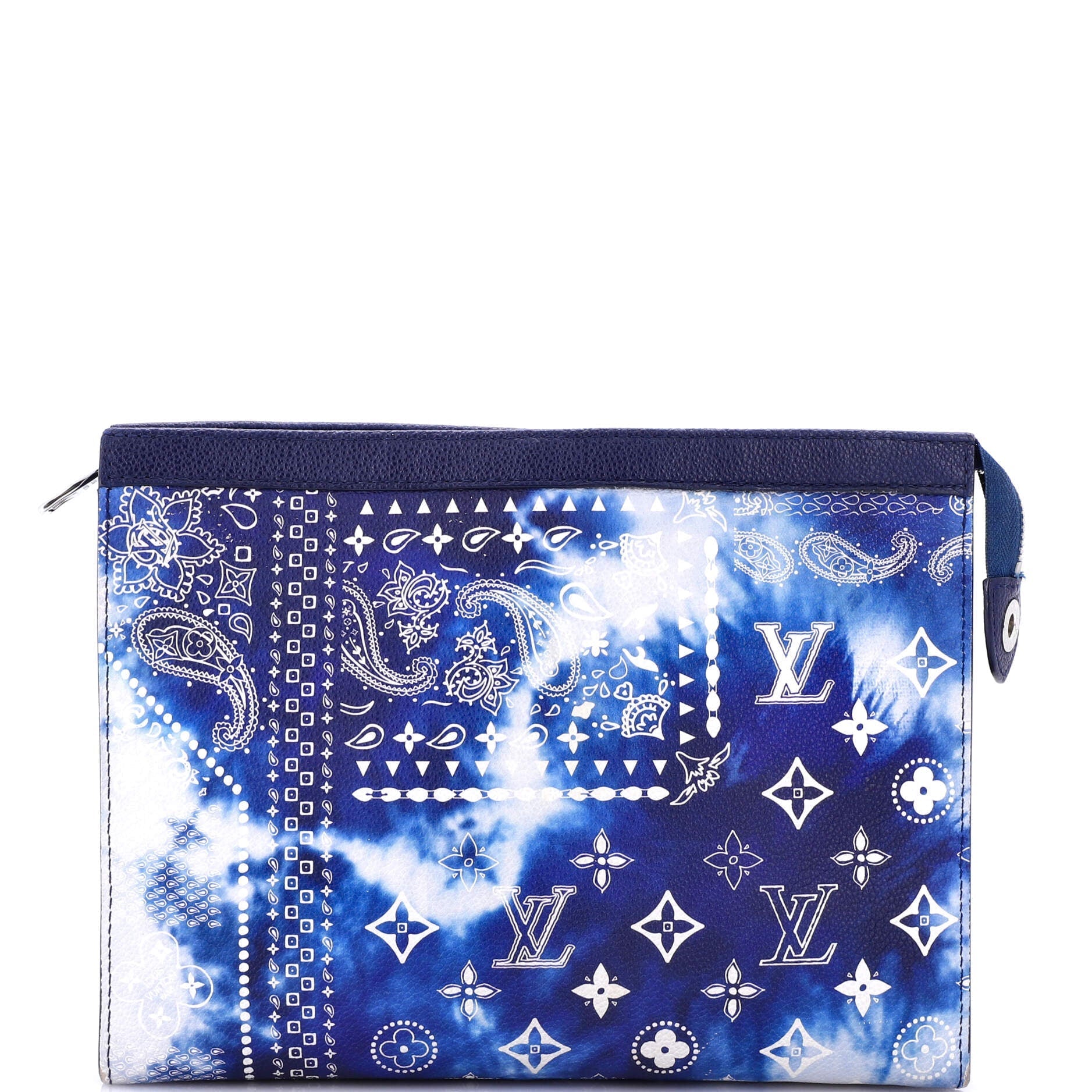 Louis Vuitton Pochette Voyage Limited Edition Monogram Bandana Leather MM