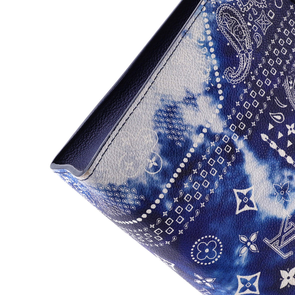 Louis Vuitton Pochette Voyage Limited Edition Monogram Bandana Leather MM