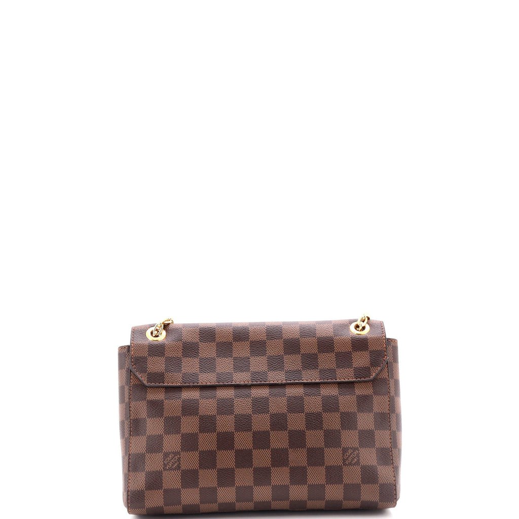 Louis Vuitton Vavin Handbag Damier with Leather PM