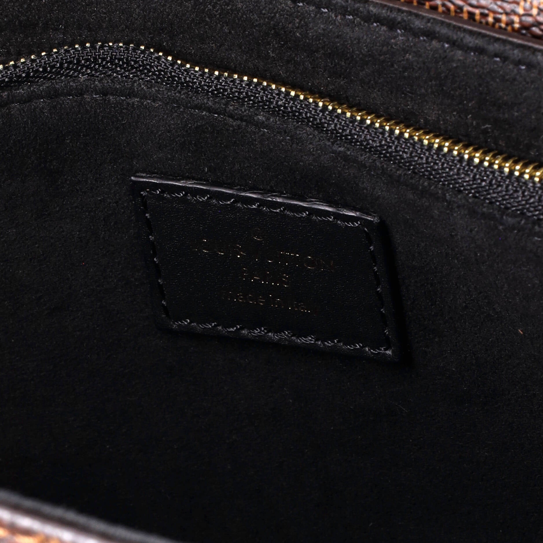 Louis Vuitton Vavin Handbag Damier with Leather PM