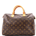 Louis Vuitton Speedy Handbag Monogram Canvas 30