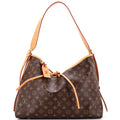 Louis Vuitton CarryAll Hobo Monogram Canvas MM