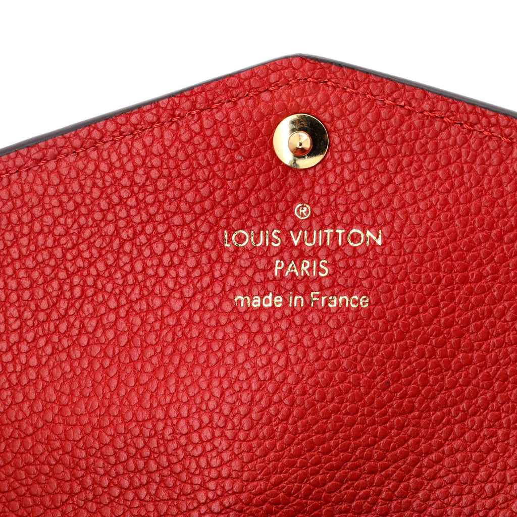 Louis Vuitton Key Pouch Monogram Empreinte Leather