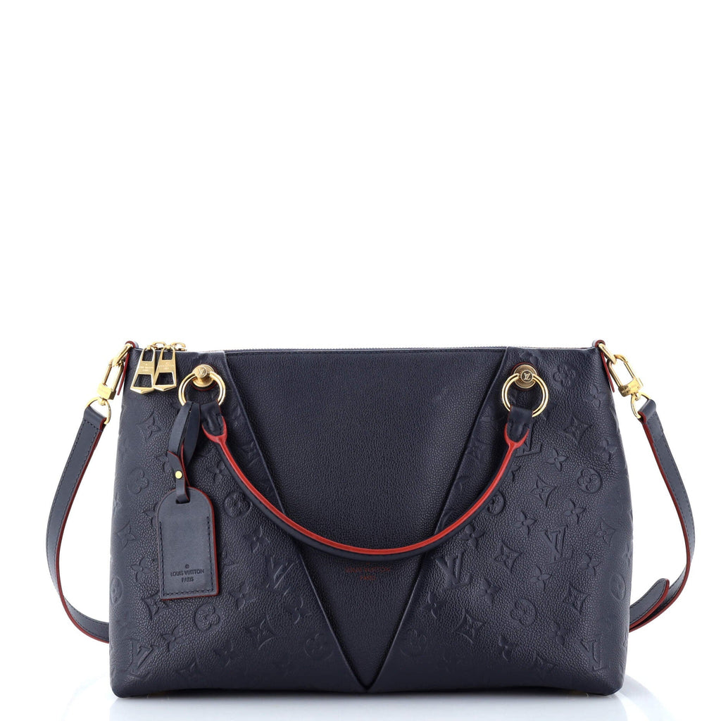 Louis Vuitton V Tote Monogram Empreinte Leather MM