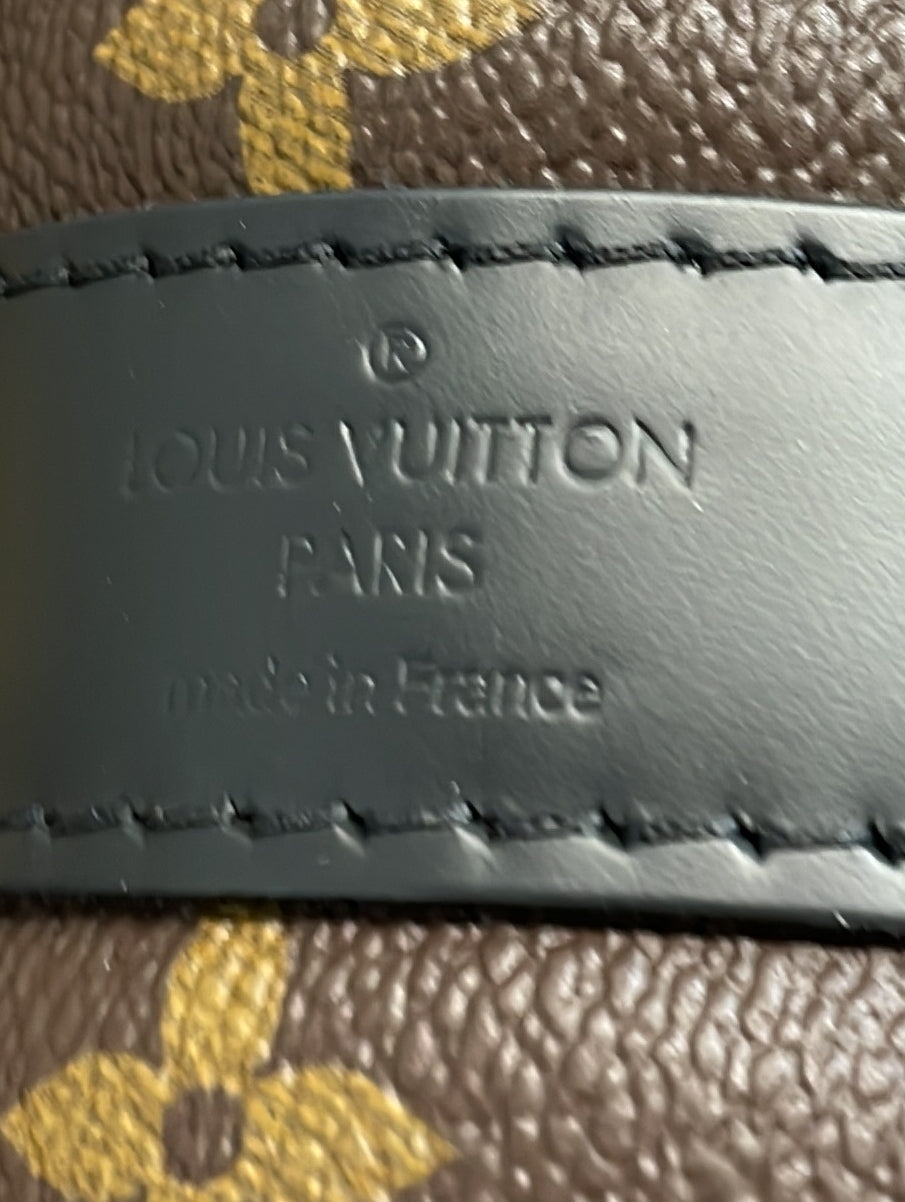 Louis Vuitton Keepall Bandouliere Bag Macassar Monogram Canvas 55