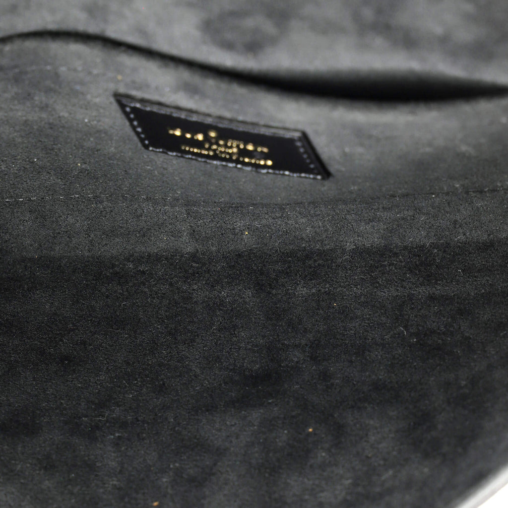 Louis Vuitton Padlock on Strap Handbag Monogram Canvas and Leather
