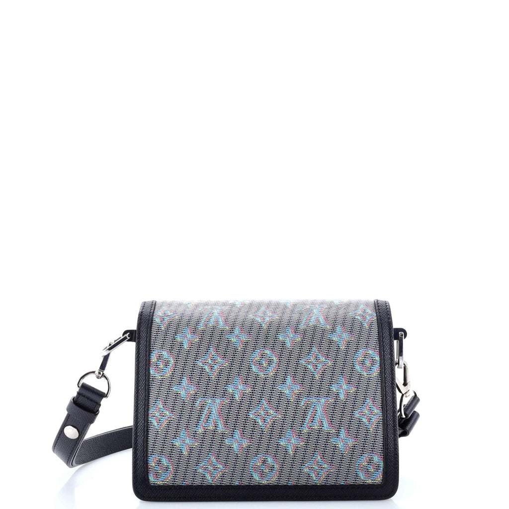 Louis Vuitton Dauphine Shoulder Bag Damier Monogram LV Pop Canvas Mini