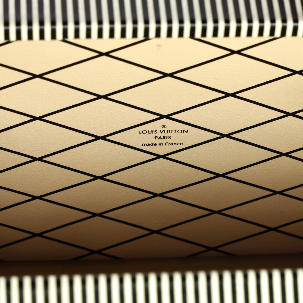 Louis Vuitton Petite Malle Handbag Limited Edition Printed Leather