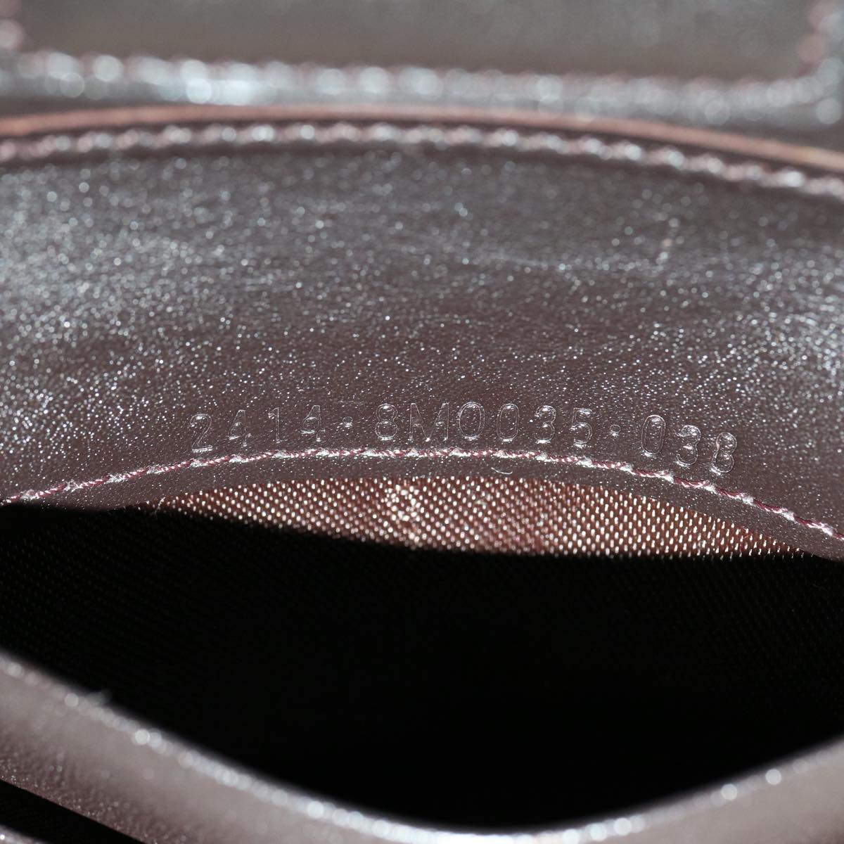 FENDI Zucca Canvas Wallet Black Brown 30916