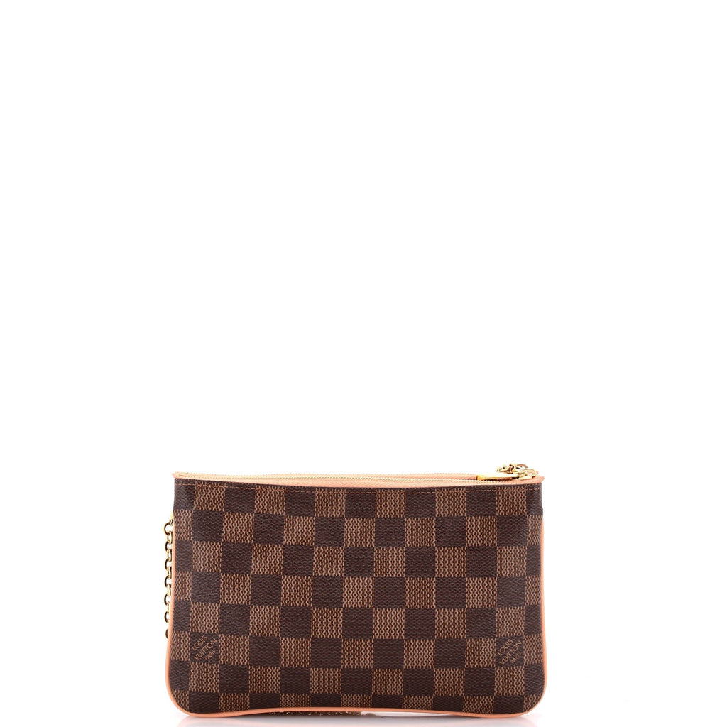 Louis Vuitton Double Zip Pochette Damier