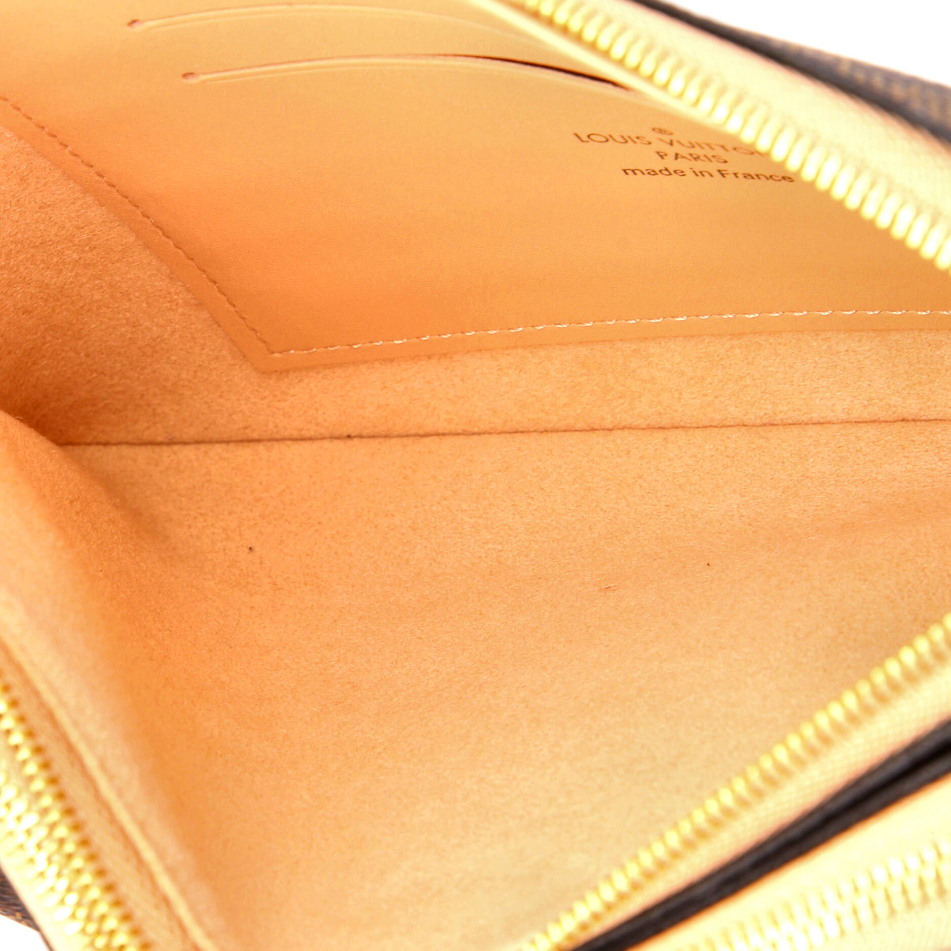 Louis Vuitton Double Zip Pochette Damier