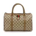 Gucci Supreme Monogram Canvas Mini Boston Bag