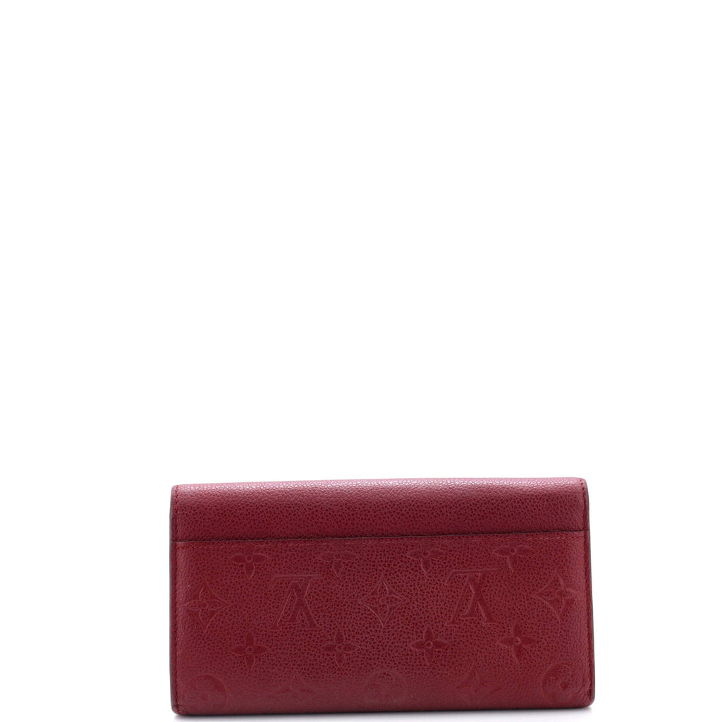 Louis Vuitton Sarah Wallet NM Monogram Empreinte Leather