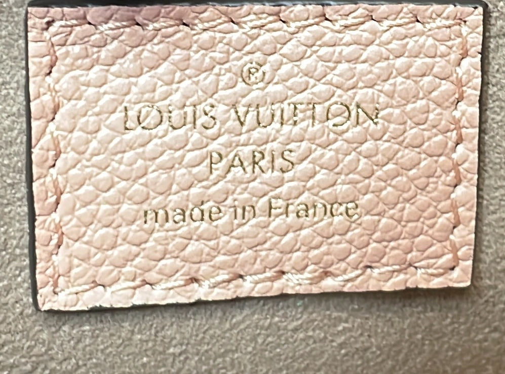 Louis Vuitton CarryAll Pochette Monogram Empreinte Leather