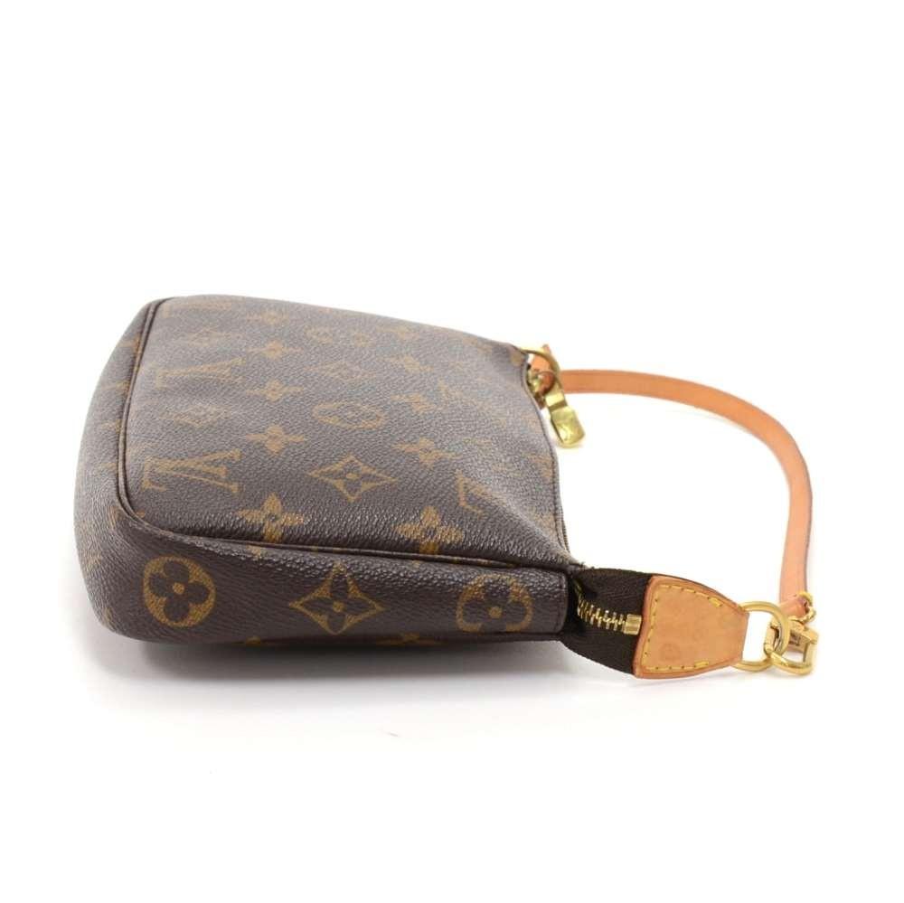 Louis Vuitto Pochette Accessoires Monogram Canvas Evening Bag