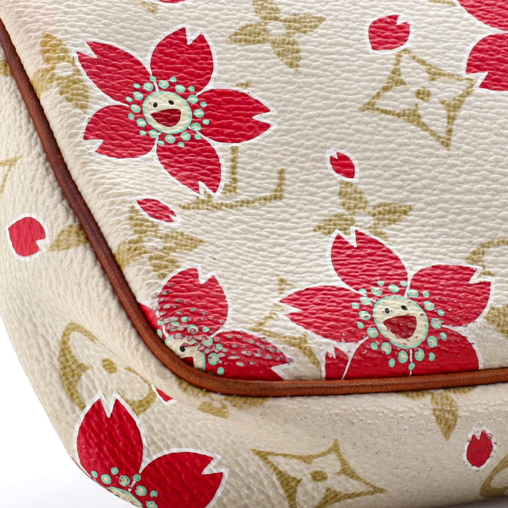 Louis Vuitton Pochette Accessoires Limited Edition Cherry Blossom Monogram