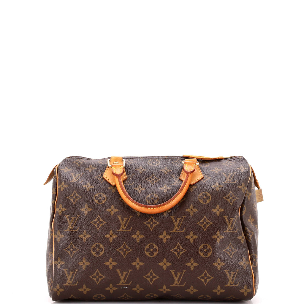 Louis Vuitton Speedy Handbag Monogram Canvas 30