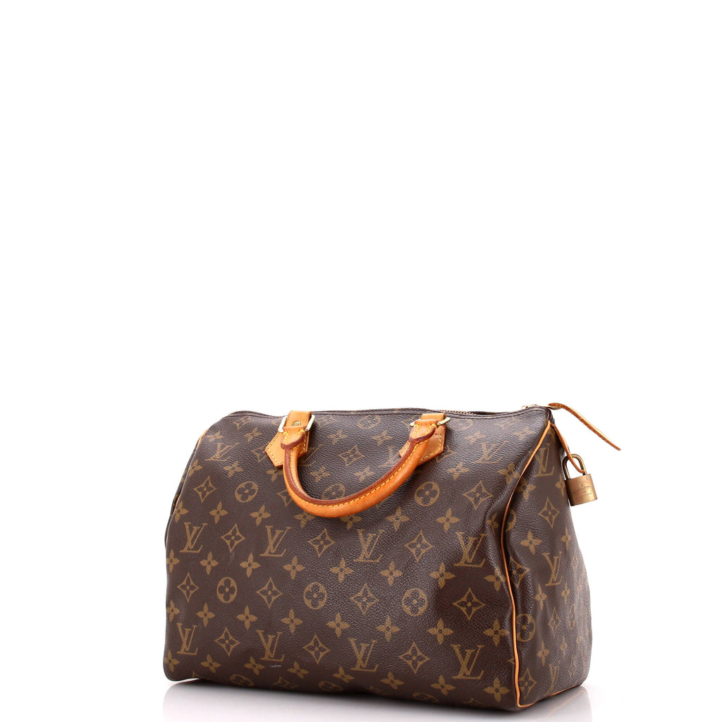 Louis Vuitton Speedy Handbag Monogram Canvas 30