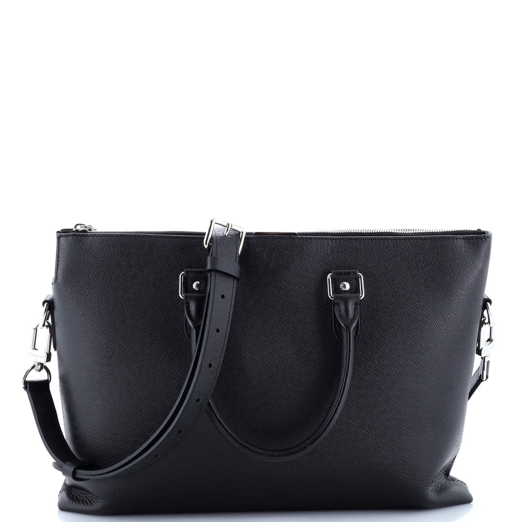 Louis Vuitton Anton Soft Briefcase Taiga Leather