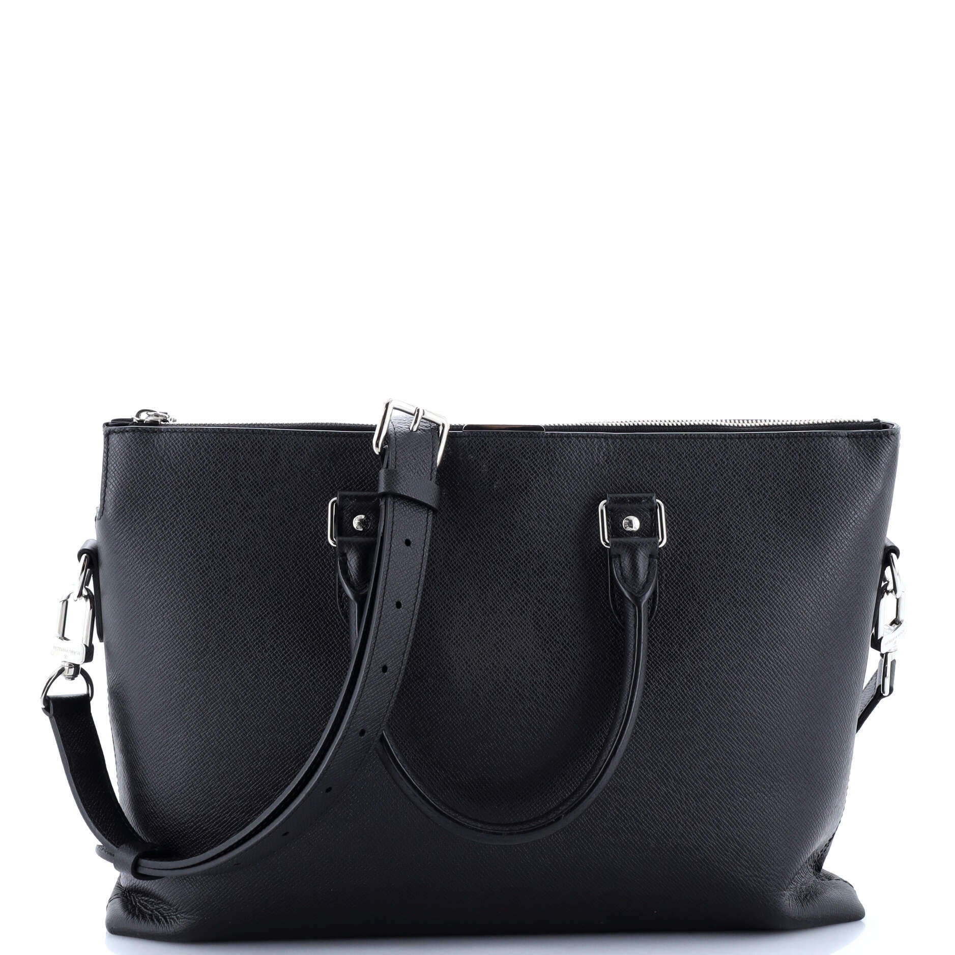 Louis Vuitton Anton Soft Briefcase Taiga Leather