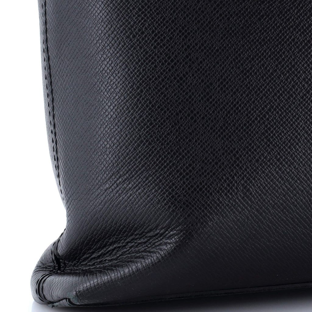Louis Vuitton Anton Soft Briefcase Taiga Leather