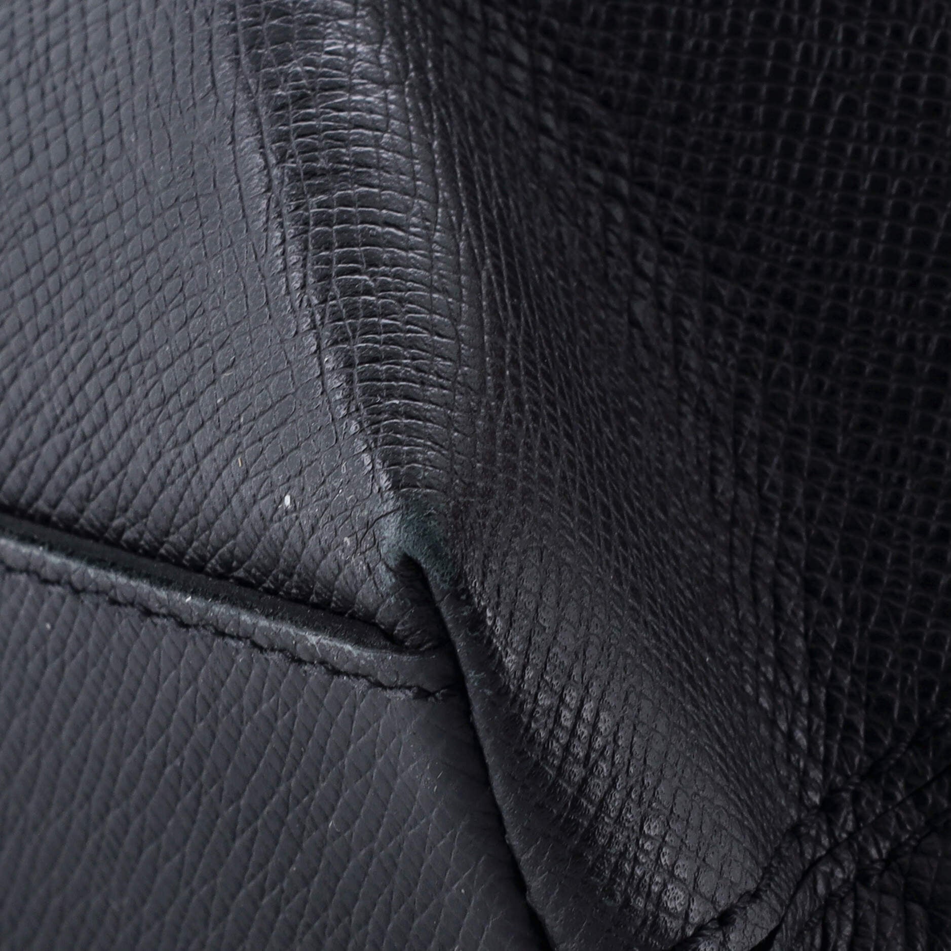 Louis Vuitton Anton Soft Briefcase Taiga Leather
