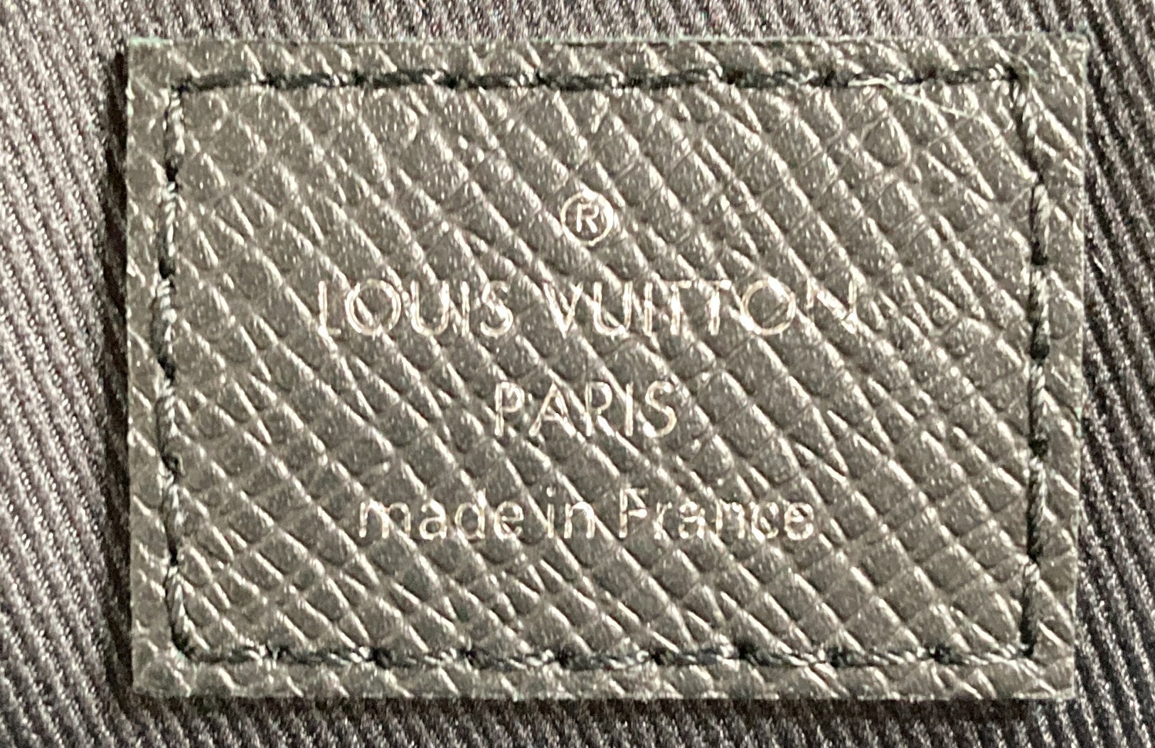 Louis Vuitton Anton Soft Briefcase Taiga Leather