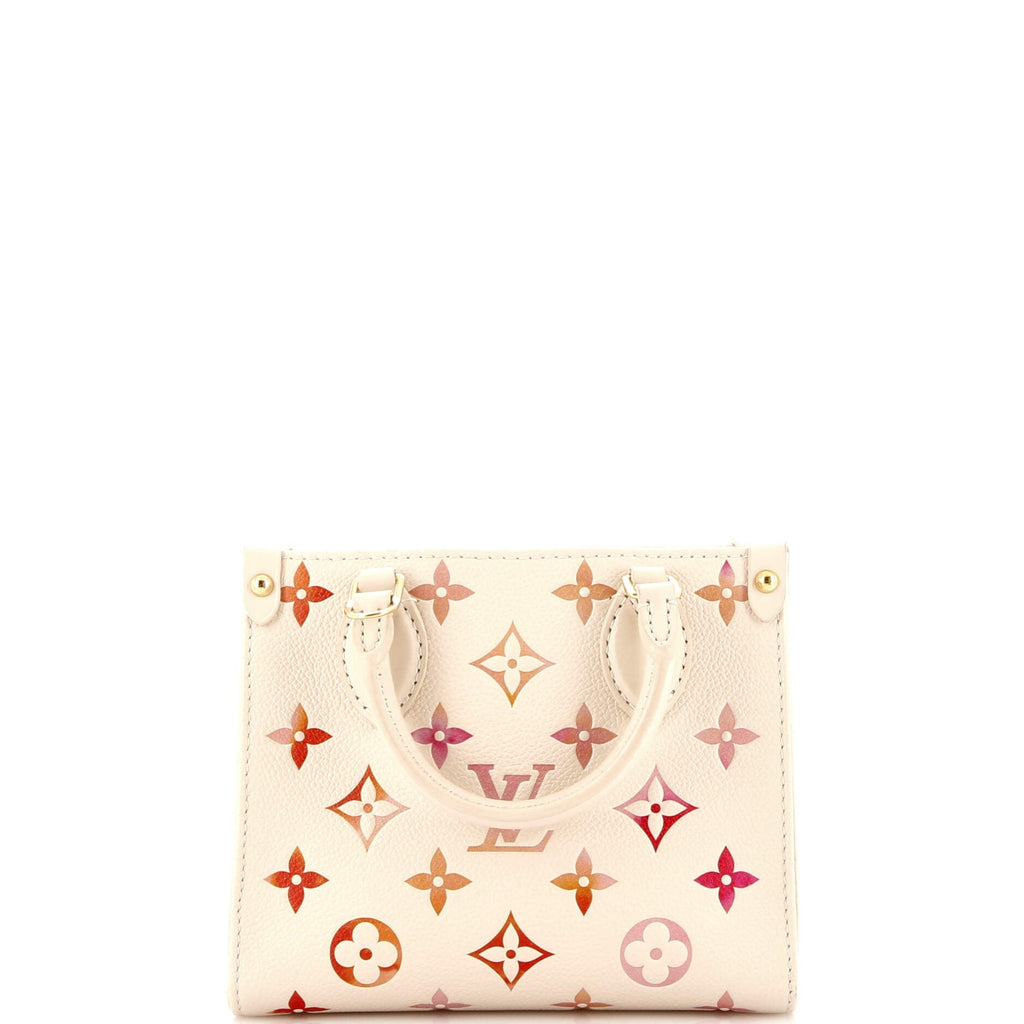 Louis Vuitton OnTheGo Tote Monogram Empreinte Sunrise Aquarelle BB