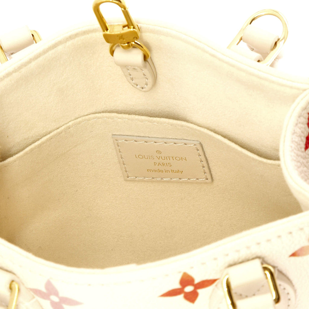 Louis Vuitton OnTheGo Tote Monogram Empreinte Sunrise Aquarelle BB