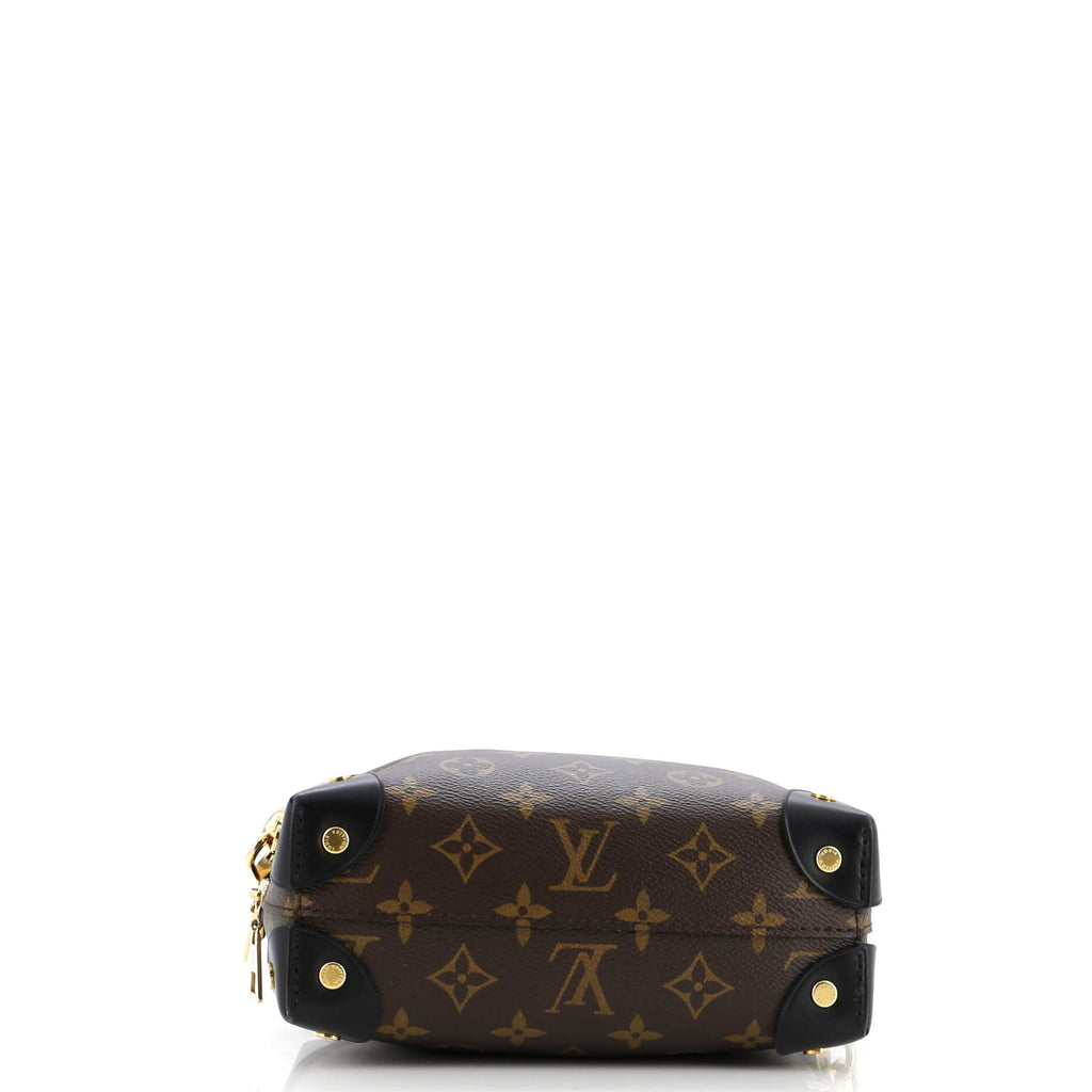 Louis Vuitton Petite Malle Souple Handbag Monogram Canvas