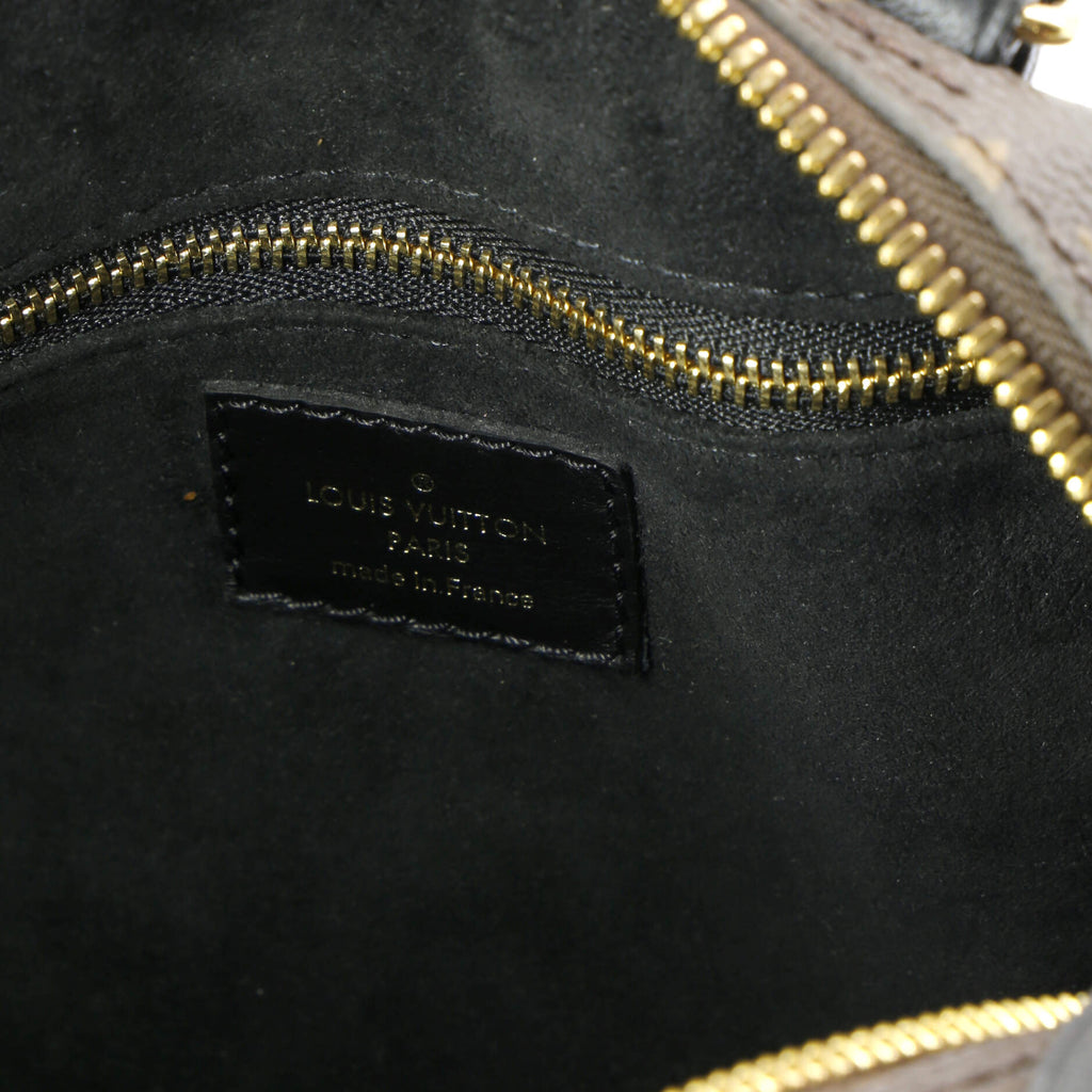 Louis Vuitton Petite Malle Souple Handbag Monogram Canvas
