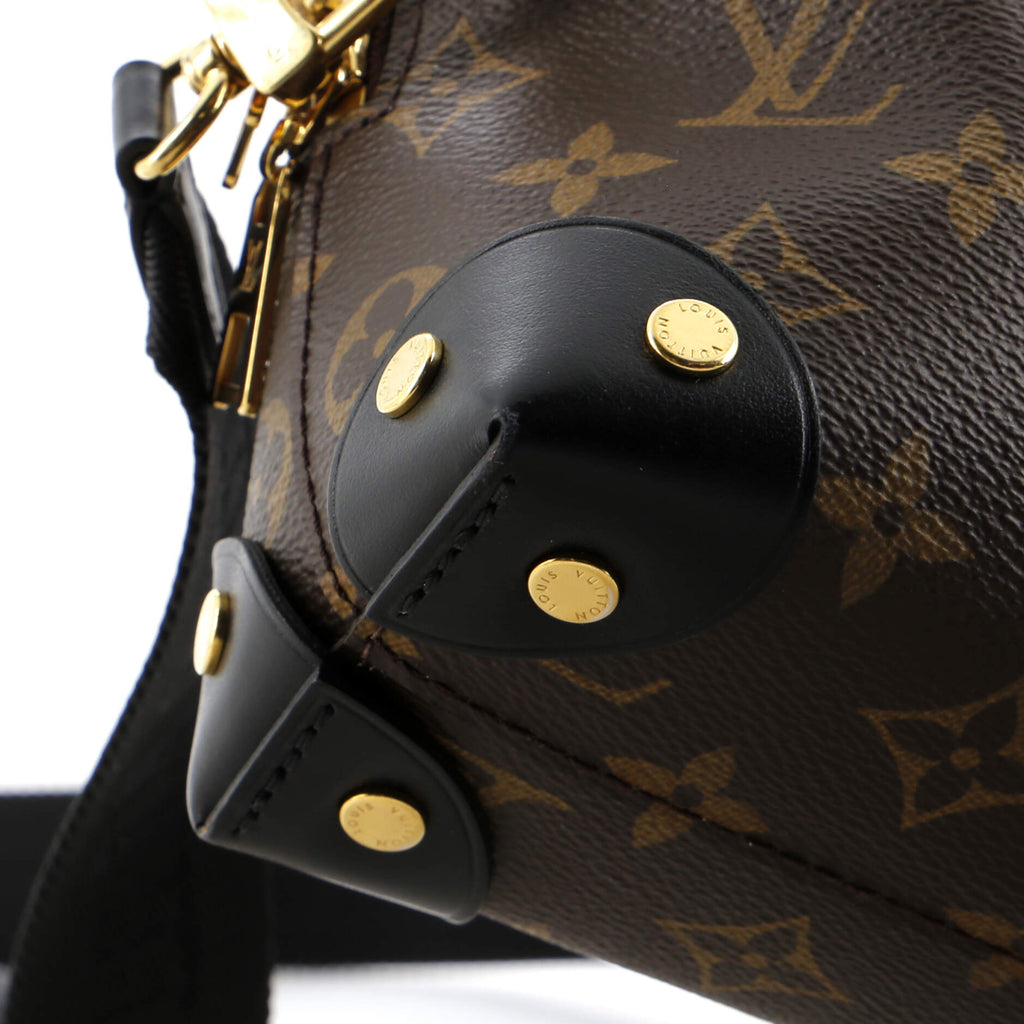 Louis Vuitton Petite Malle Souple Handbag Monogram Canvas